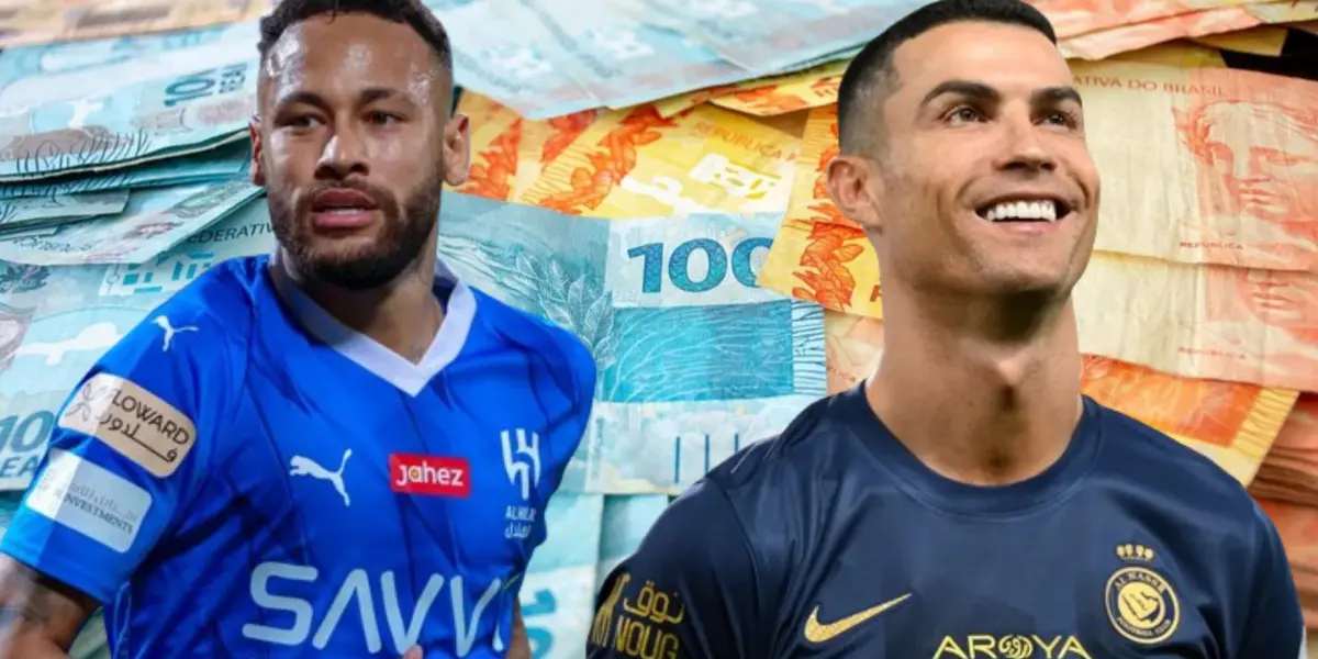 Neymar Jr e Cristiano Ronaldo