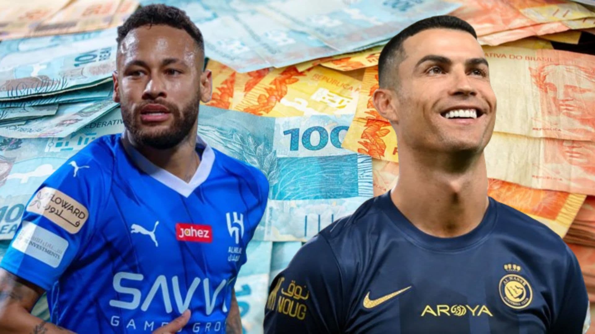 Neymar Jr e Cristiano Ronaldo