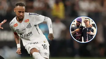 Neymar manda recado para a torcida do Corinthians (Foto: Santos)