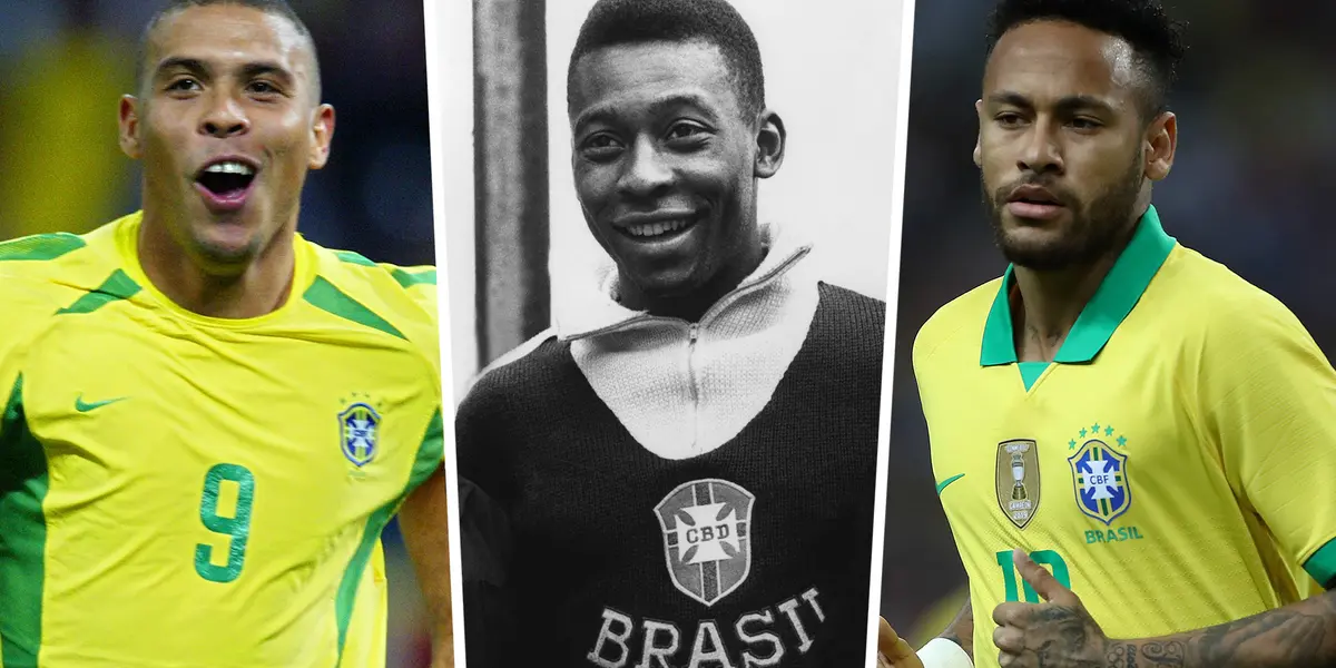 Neymar, Pelé e grandes craques já balançaram as redes pela seleção pentacampeã mundial