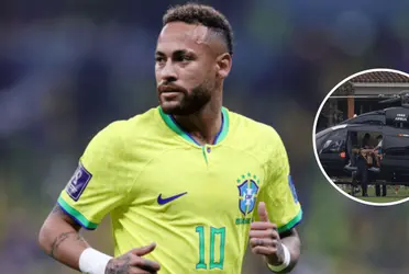 Neymar possui seu próprio helicóptero personalizado