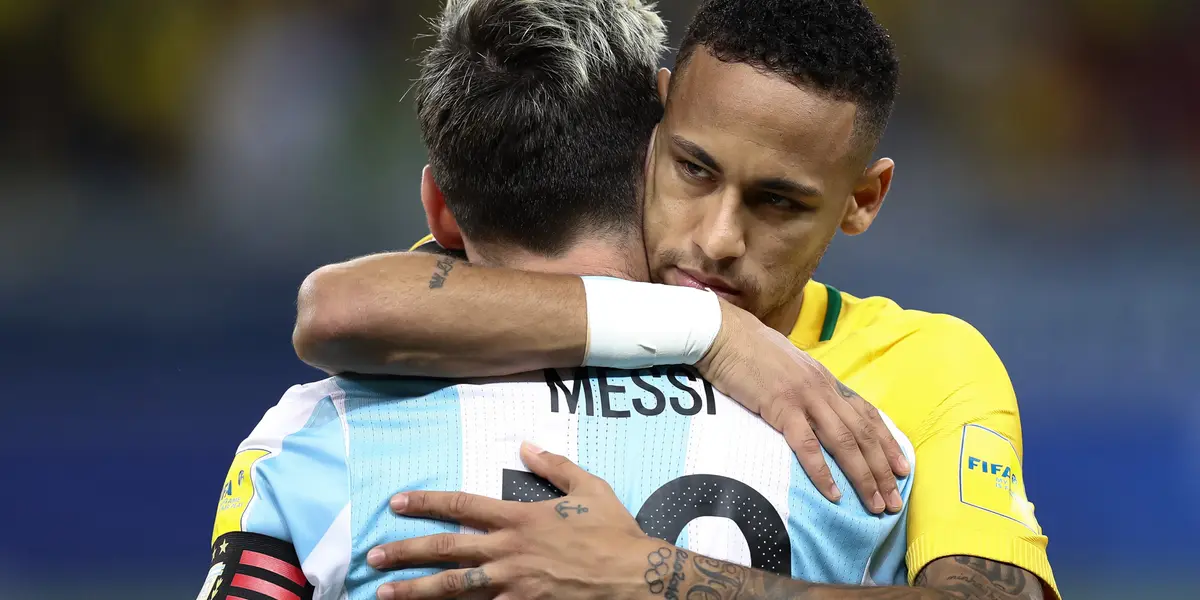 Neymar seguiu o amigo Lionel Messi nas críticas