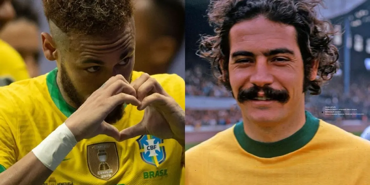 Neymar seria titular do título da Copa do Mundo de 1970 para Rivellino