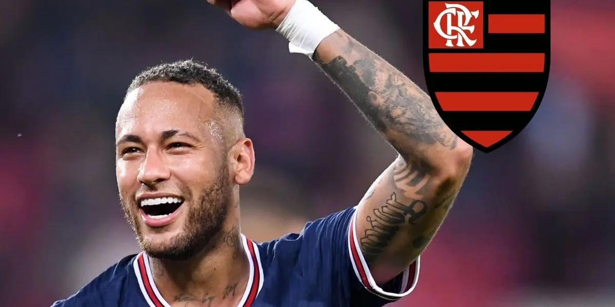 Neymar solta 'bomba' e anima torcida do Flamengo