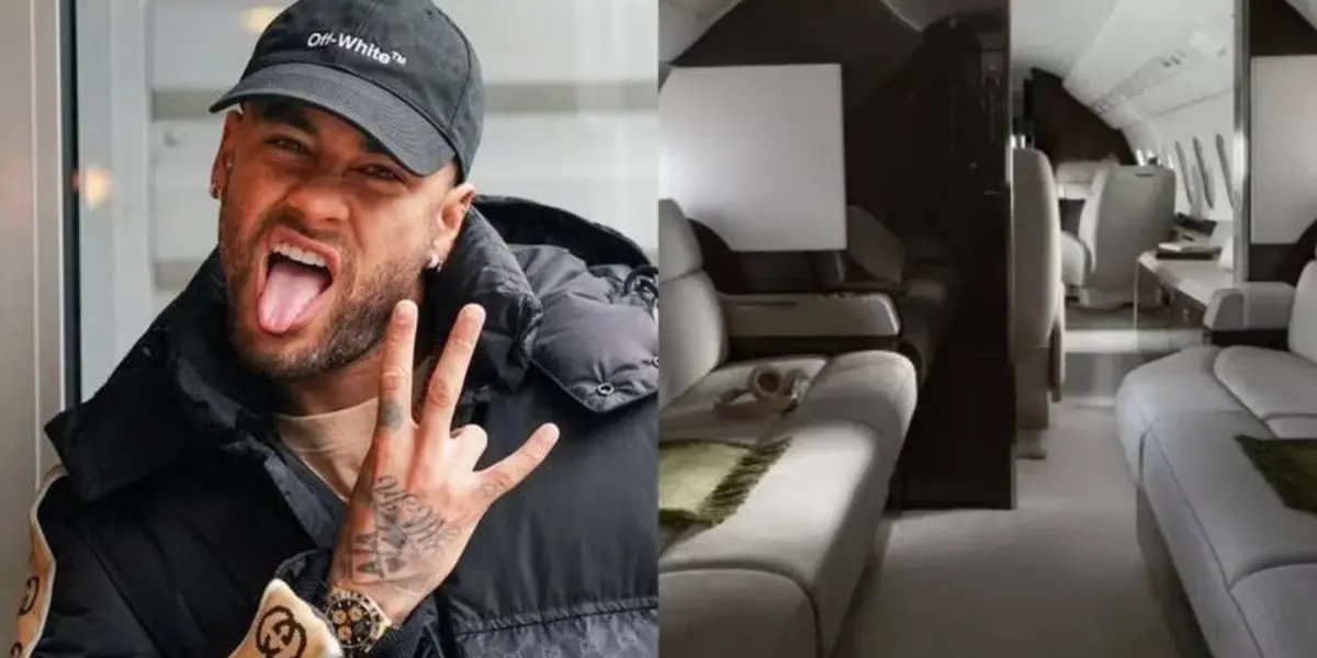 Neymar tem um dos mais caros aviões particulares