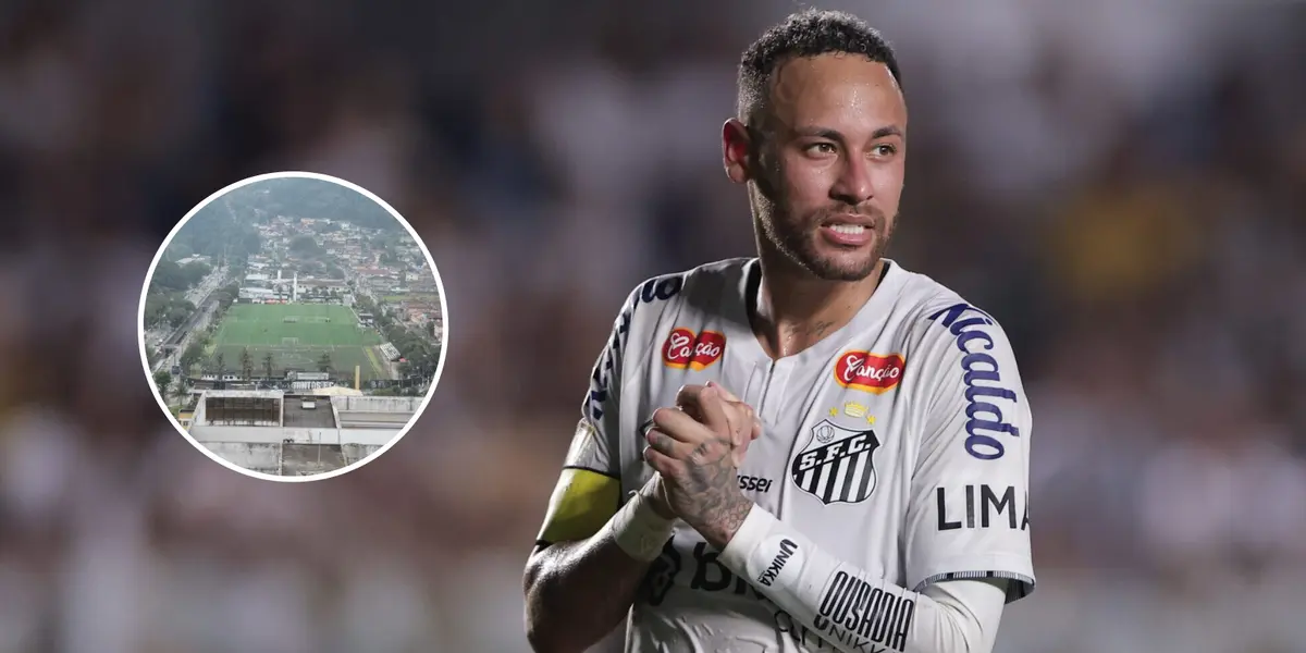 Neymar toma a frente e tem atitude sobre a situação do CT do Santos