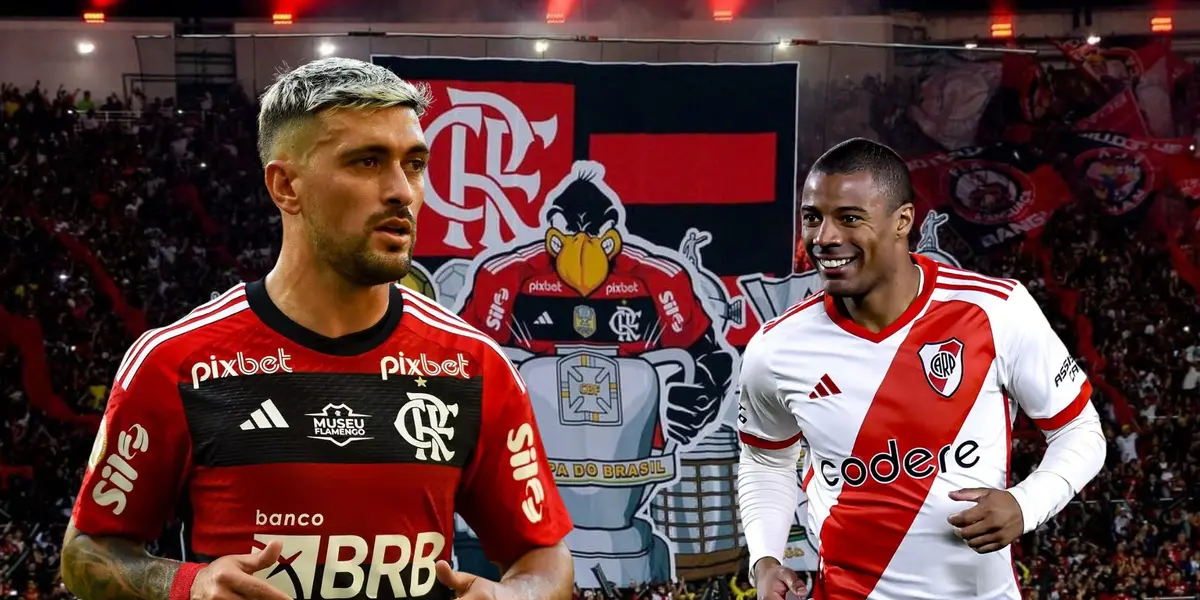 Nicolás De La Cruz chegou com moral no Flamengo