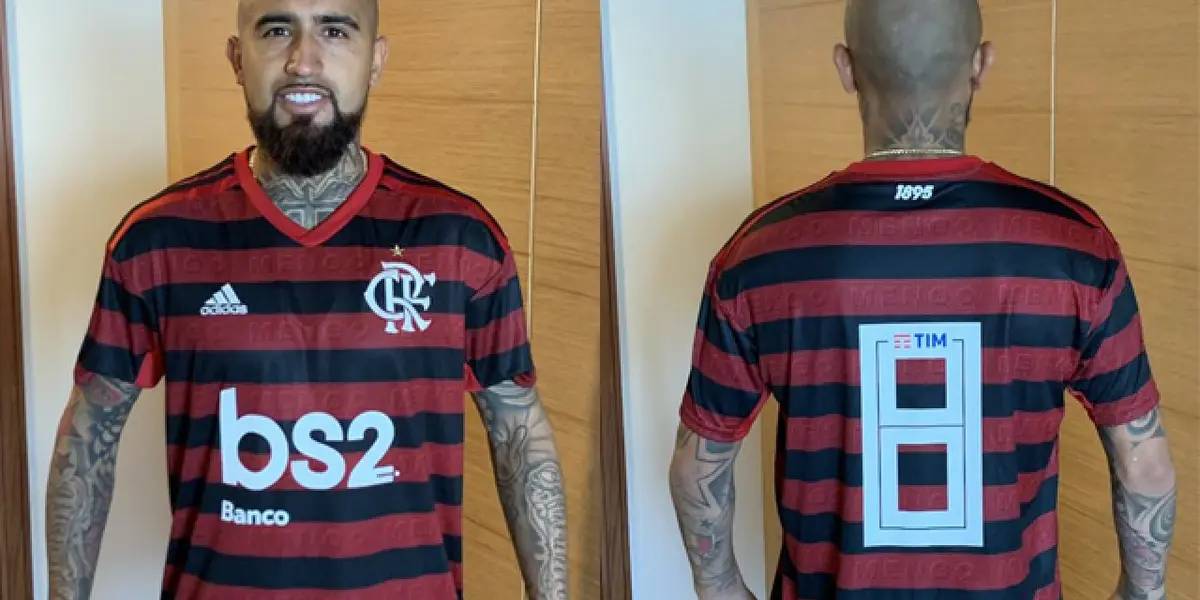 Nome de Arturo Vidal volta a figurar no Flamengo após recusa da Inter de Milão e possível título da Libertadores