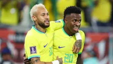 O atacante expressou um grande desejo para seu companheiro de equipe no Brasil