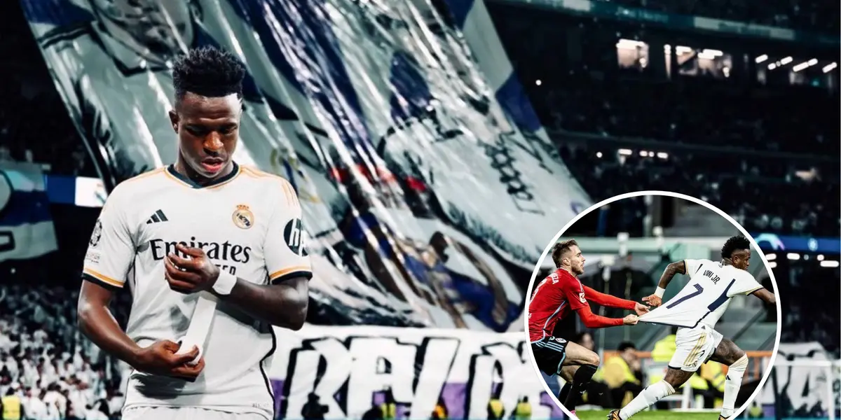 O atacante foi destaque na partida e eleito o melhor jogador em campo