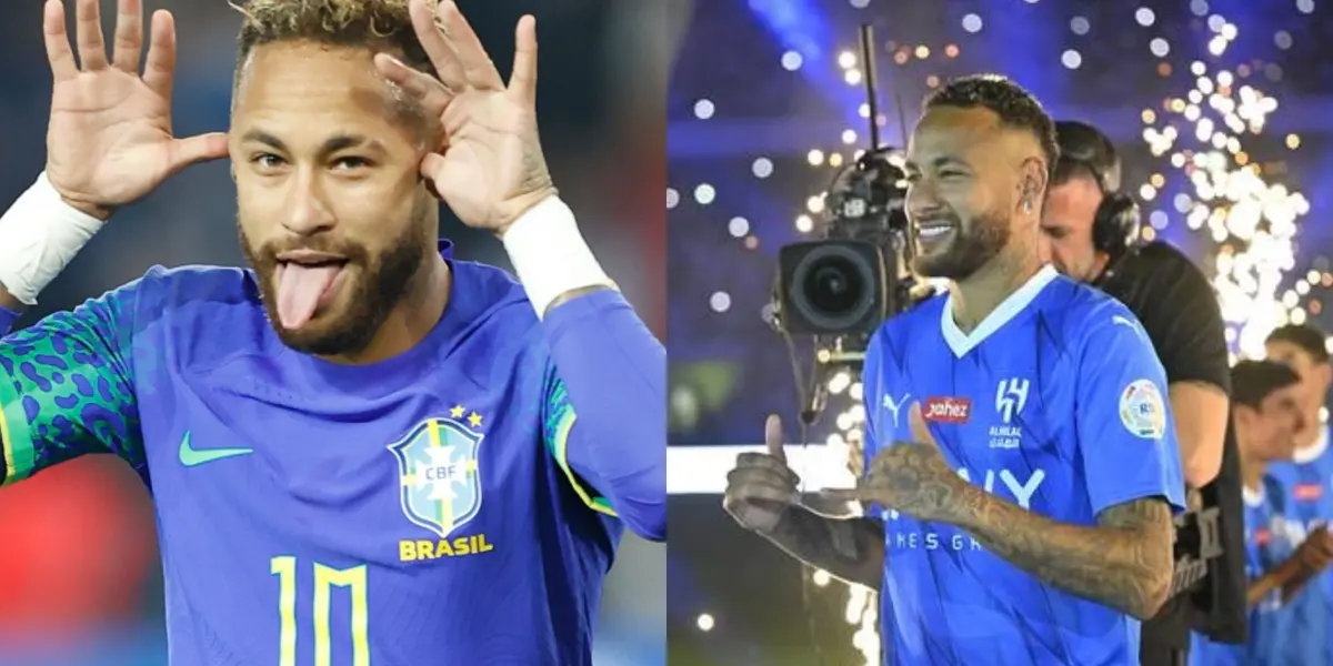O atacante Neymar gerou intensas publicações desde sua transferência para o Al-Hilal, marcando um marco significativo como a maior