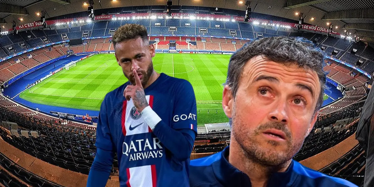 O atacante respondeu de forma diferente ao técnico do PSG