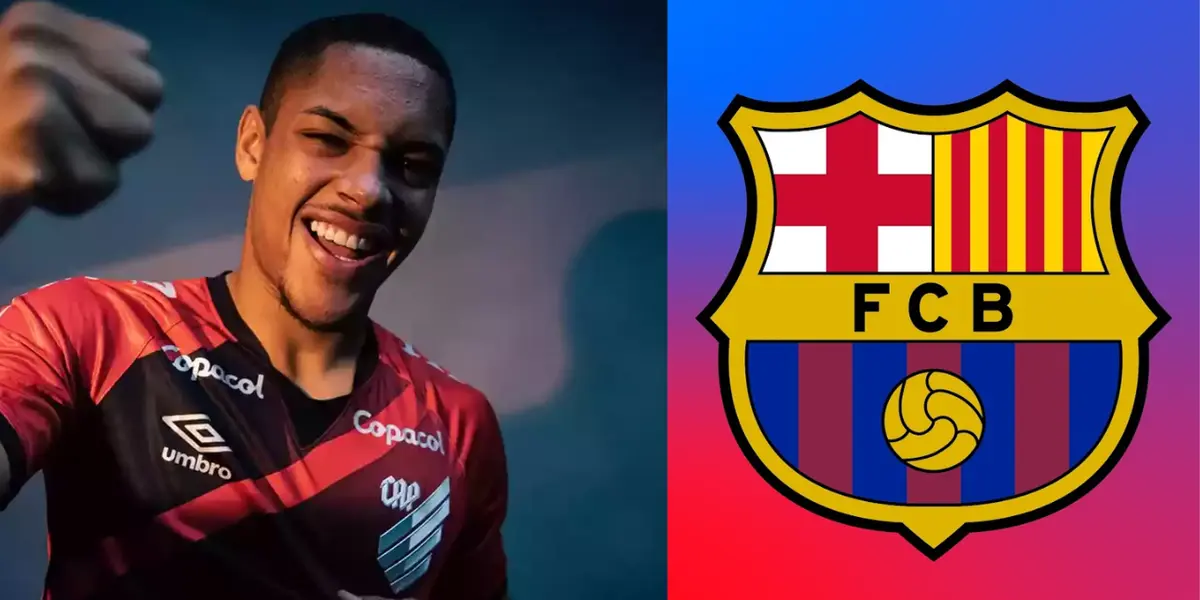 O atacante segue na mira do Barça e deve fechar na próxima janela