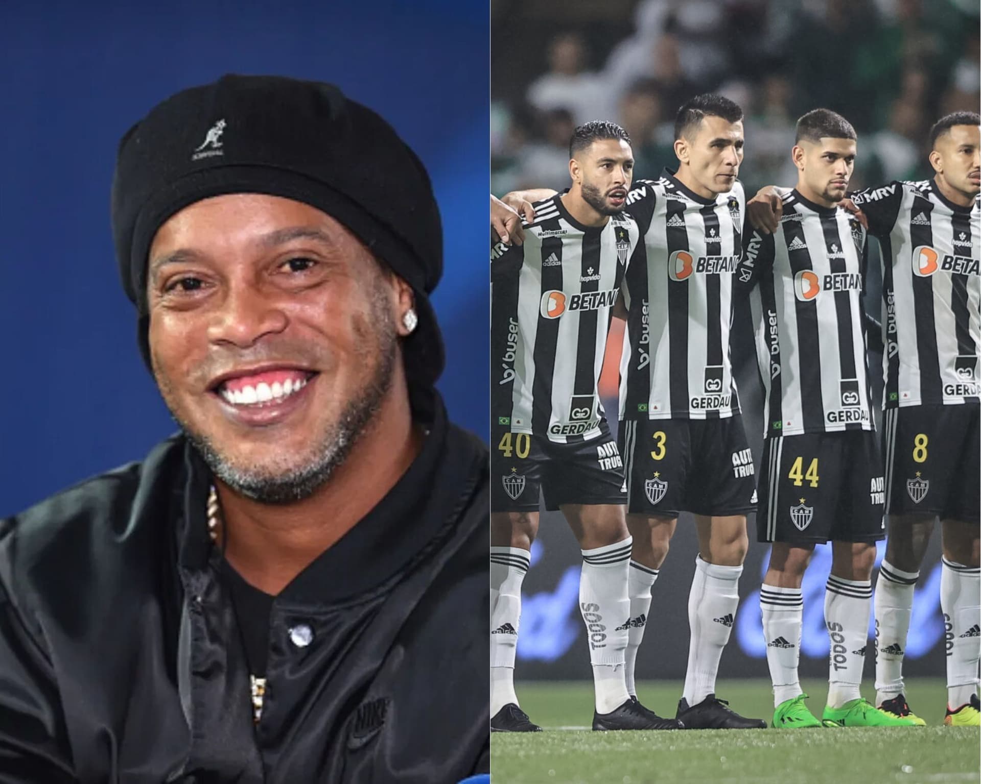 O Atlético-MG teve todas as suas contas bancárias bloqueadas pelo Judiciário. O motivo do bloqueio é uma dívida do clube com Ronaldinho