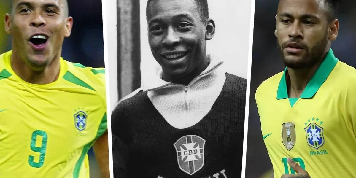 O Brasil chegará ao Catar 2022 como um dos principais candidatos ao título. Pelo presente e pela história, na qual tiveram grandes artilheiros.