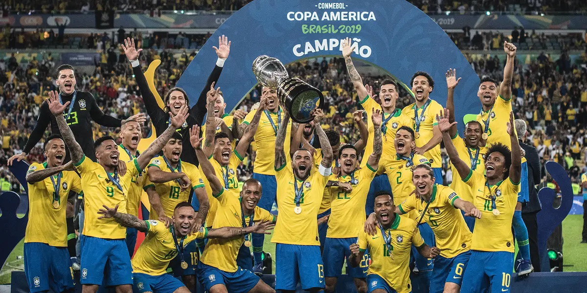 O Brasil espera ser bicampeão da Copa América