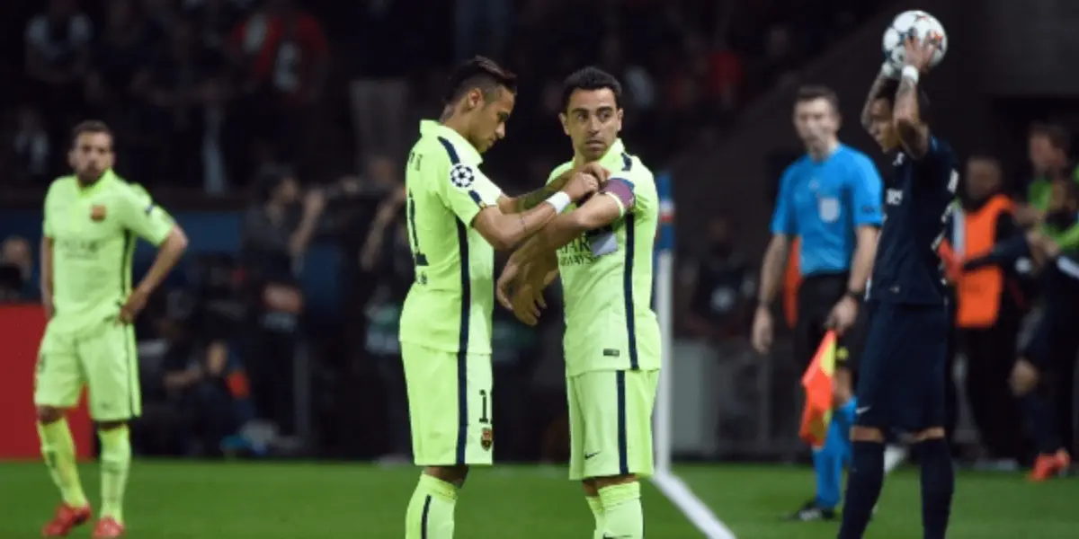 O brasileiro e o atual técnico do Barça tiveram um atrito durante festa do título da Champions League