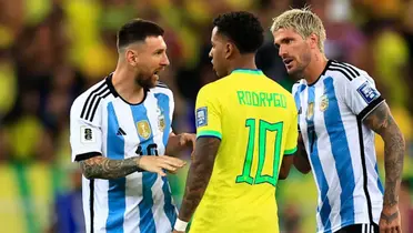 O brasileiro roubou a cena e foi o grande destaque contra o time de Messi