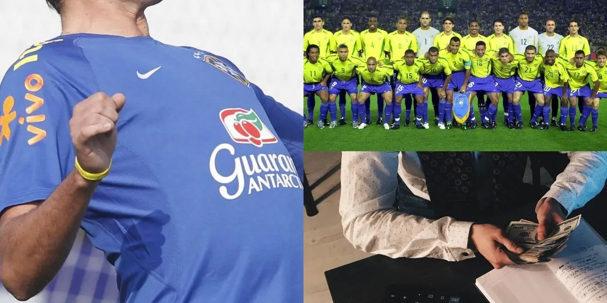 O brilho como jogador não impediu de ganhar ainda mais dinheiro mesmo sem ter terminado a escola