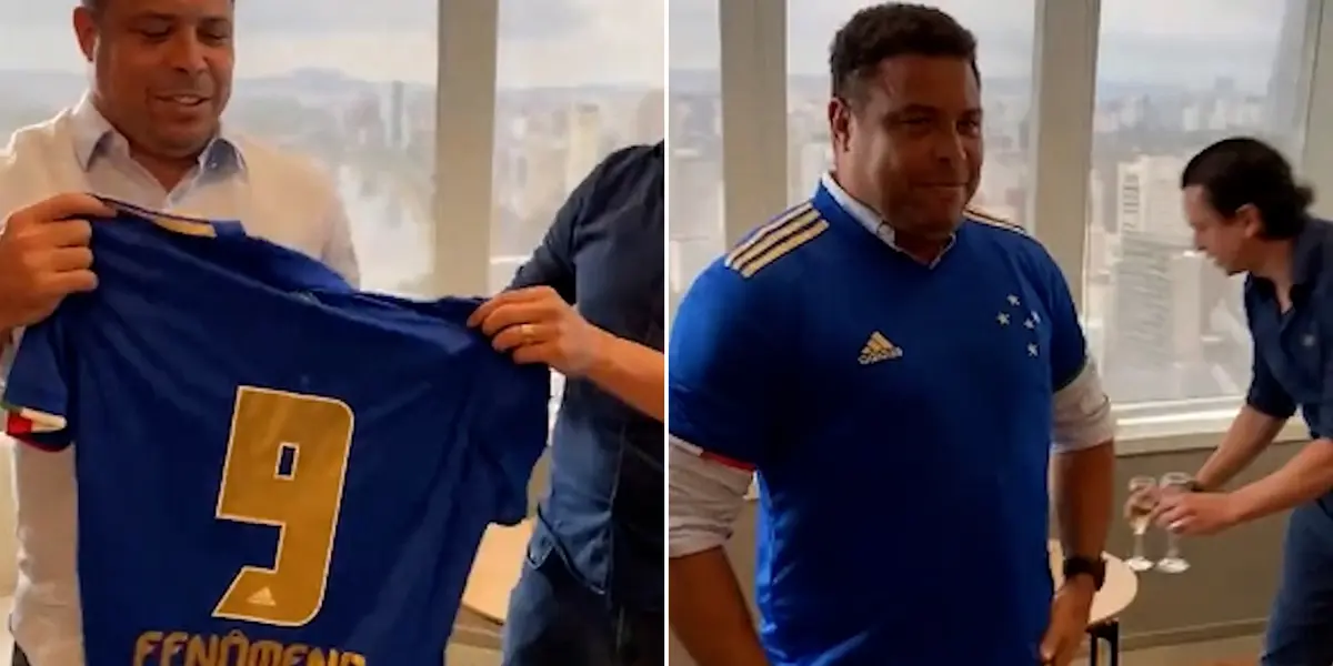 O clube brasileiro tem dívidas pela transferência de alguns jogadores, as mesmas que o “Fenómeno” terá de assumir do bolso, conforme revelou e explicou o actual presidente do Cruzeiro.