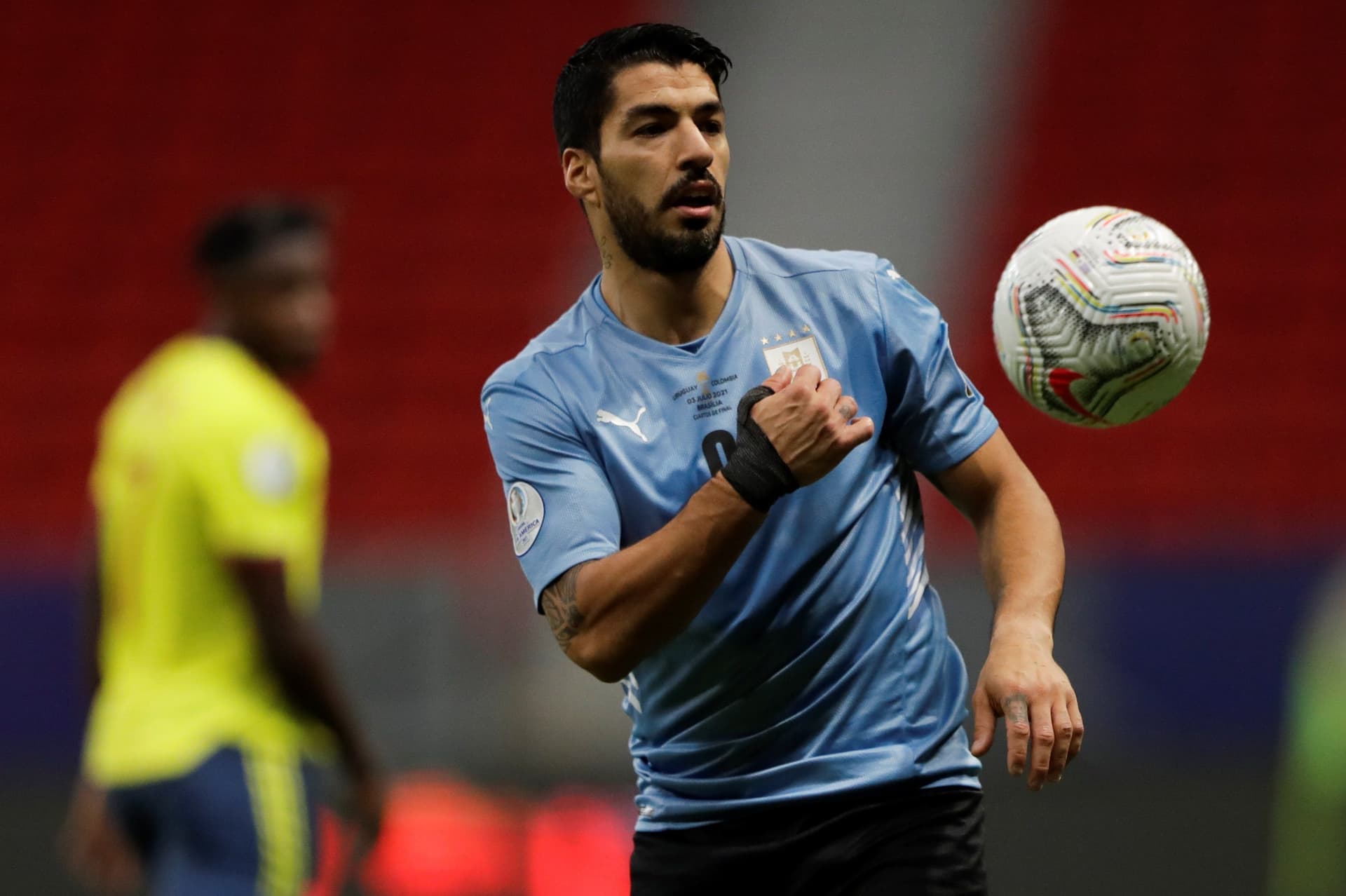 O clube paulista busca uma forte contratação para a próxima temporada e já está de olho no uruguaio.