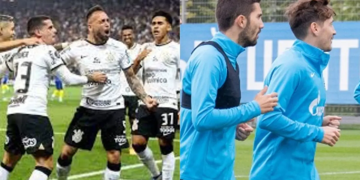 O Corinthians encontra-se atualmente em negociação com o Zenit, clube russo, visando a venda do jogador Pedro