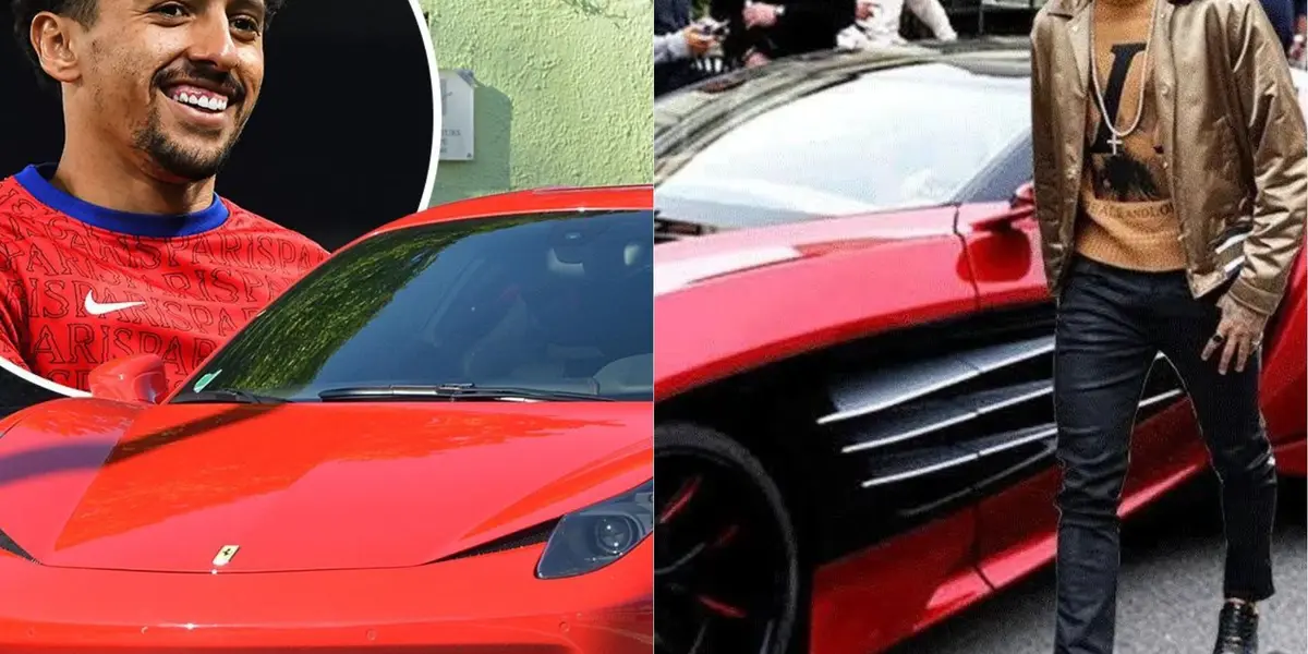 O defensor central do Paris Saint-Germain, Marquinhos, é conhecido por seu talento em campo, mas também por sua paixão por carros luxuosos