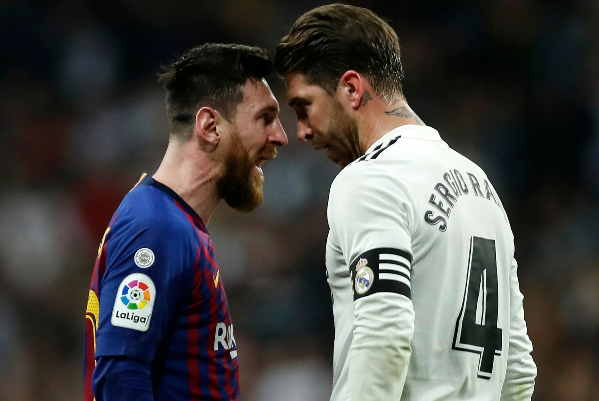 O defesa espanhol publicou nas suas redes sociais uma breve mensagem para o argentino após a sua oficialização como um novo reforço da equipa ‘Bleu’ para a próxima época. Ambos foram rivais por mais de 15 anos na LaLiga.