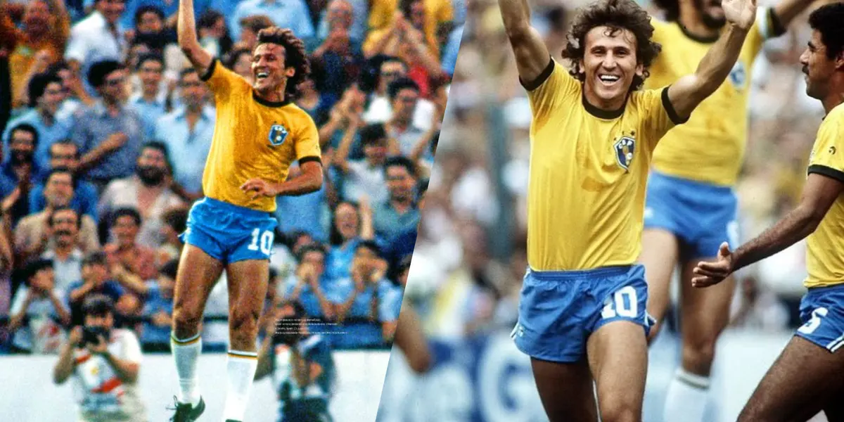 O dia em que Zico deu a volta ao mundo com um golaço / X