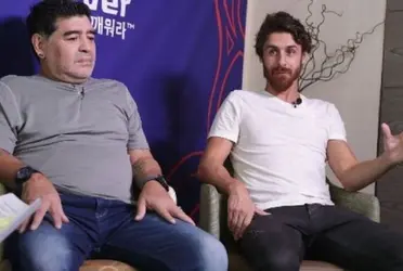 O ex-jogador argentino lembrou do ídolo que morreu no dia 25 de novembro aos 60 anos