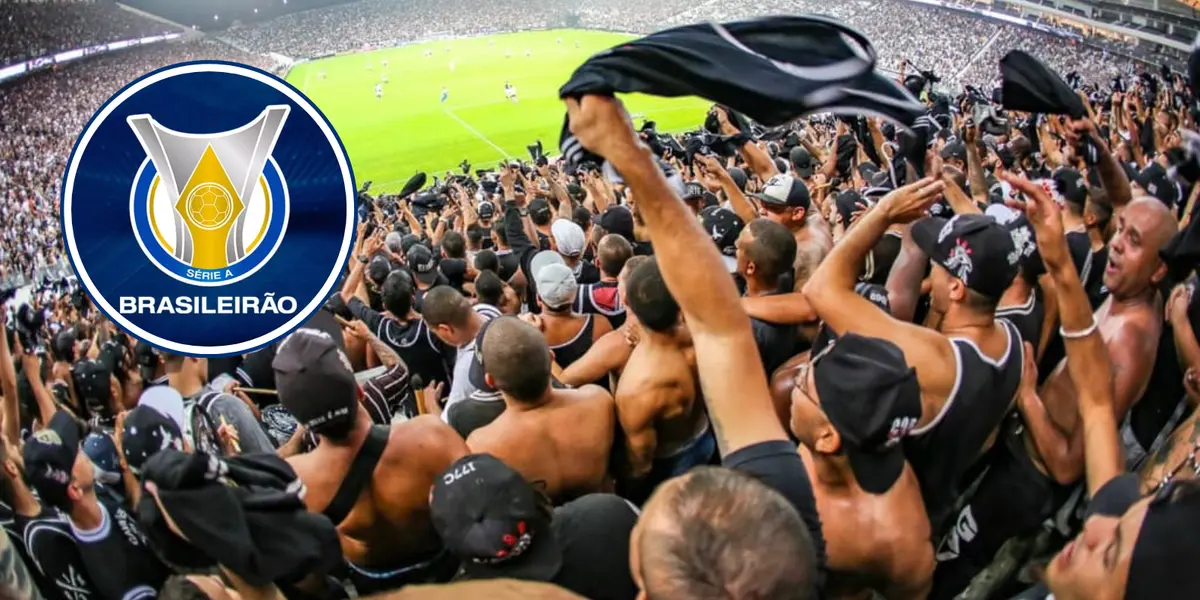 O feito da torcida do Corinthians entre os times da Série A (Foto: Corinthians)