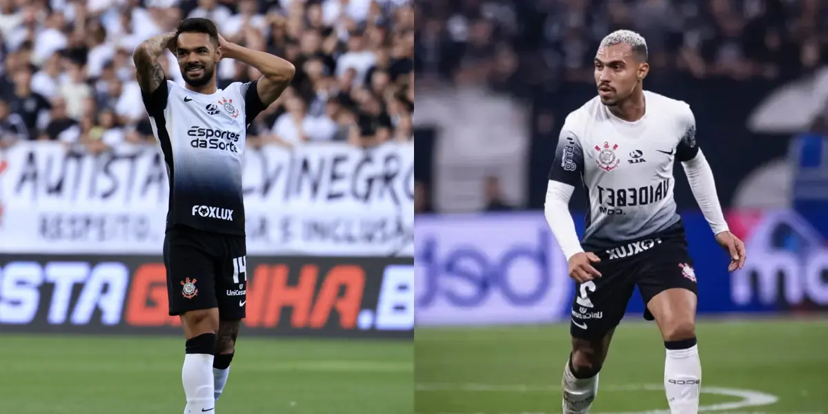 O feito de dois jogadores do Corinthians (Foto: Corinthians)