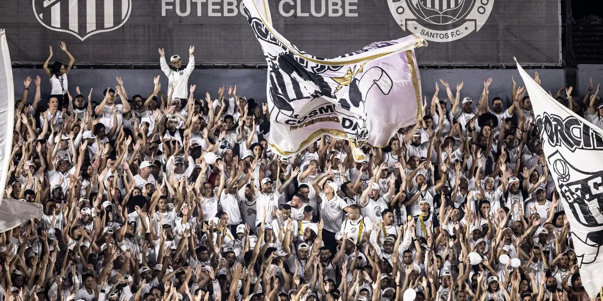 O feito do Santos com ex-jogador do Corinthians (Foto: Santos)