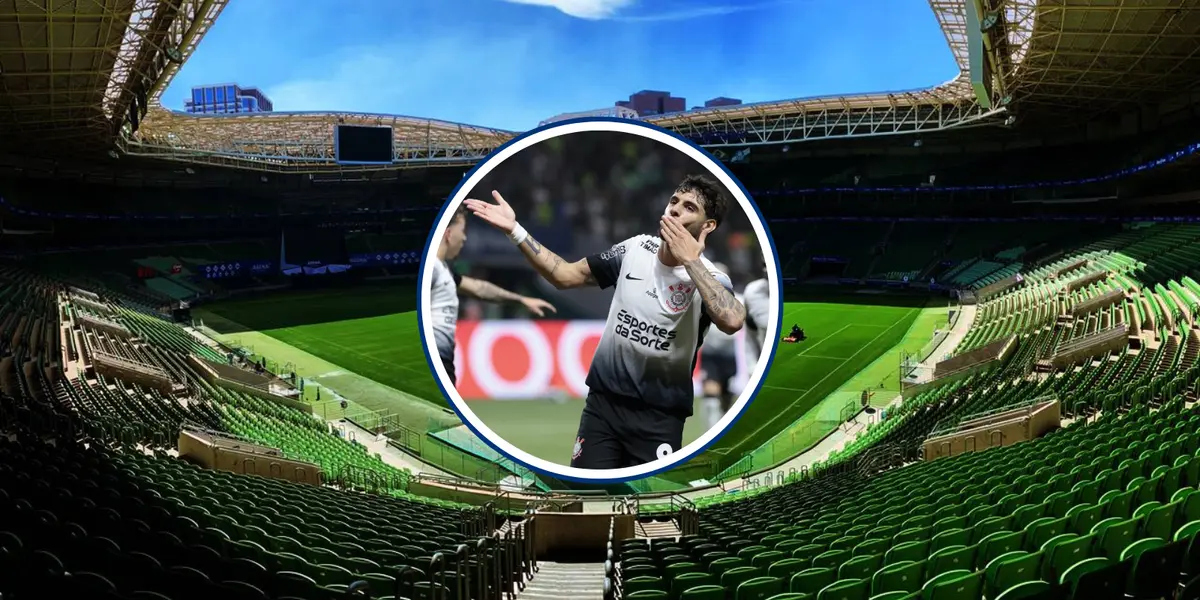 O feito que o Corinthians bate jogando fora de casa (Foto: Corinthians e Palmeiras)