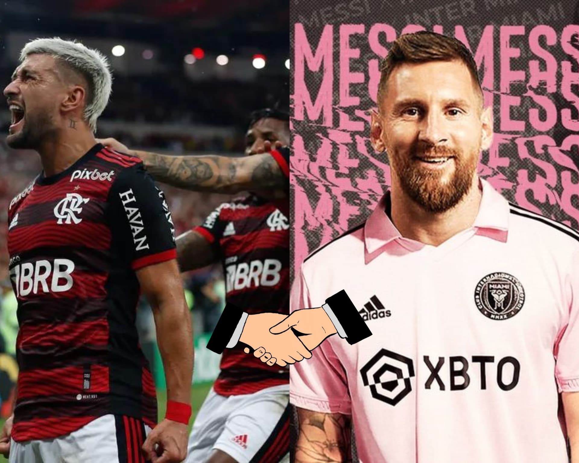 O Flamengo anunciou oficialmente a contratação do atacante Luiz Araújo como o primeiro reforço da era Sampaoli