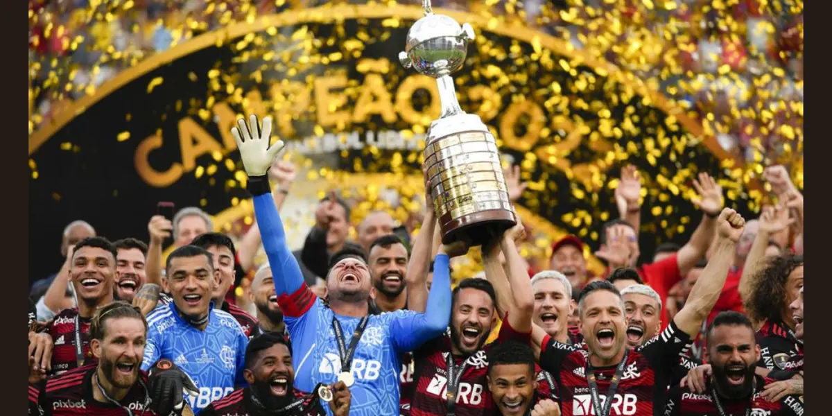 O Flamengo conquistou a Copa Libertadores de 2022.