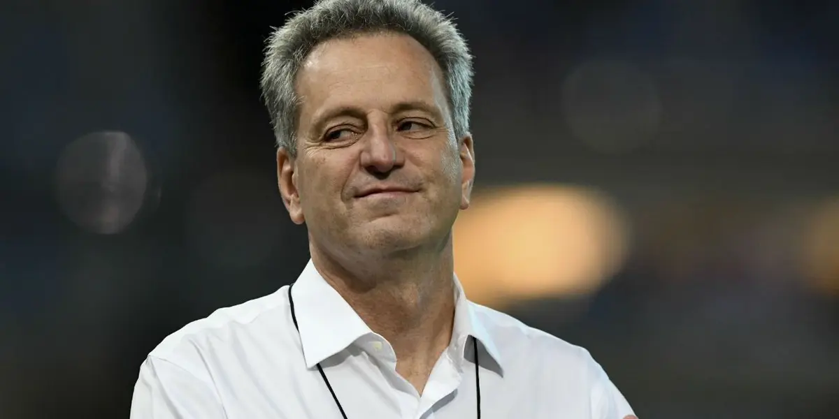 O Flamengo fez o anúncio durante a partida contra o Santos