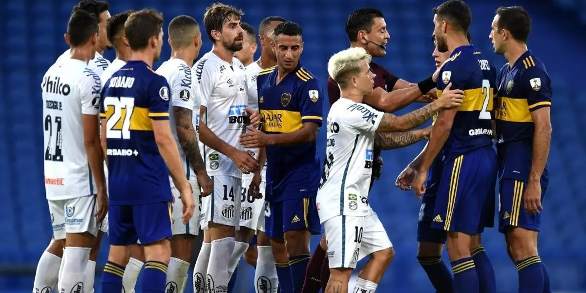 O Flamengo teria um grande jogador do Santos e chegaria de graça.