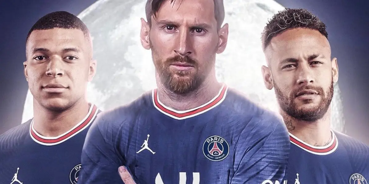 O futebolista argentino apareceu nesta quarta-feira em entrevista coletiva onde foi inevitavelmente consultado pelos companheiros que terá no ataque do Paris Saint-Germain.