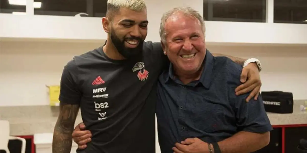 O Galinho aproveitou o seu programa de TV e respondeu a Gabigol sobre pedido inusitado
