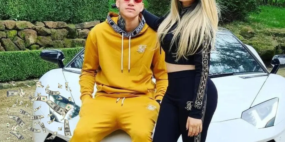 O goleiro brasileiro Ederson, do Manchester City, recentemente compartilhou uma foto em suas redes sociais ao lado de sua esposa