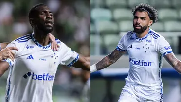 O grande feito do ataque do Cruzeiro (Foto: Cruzeiro)