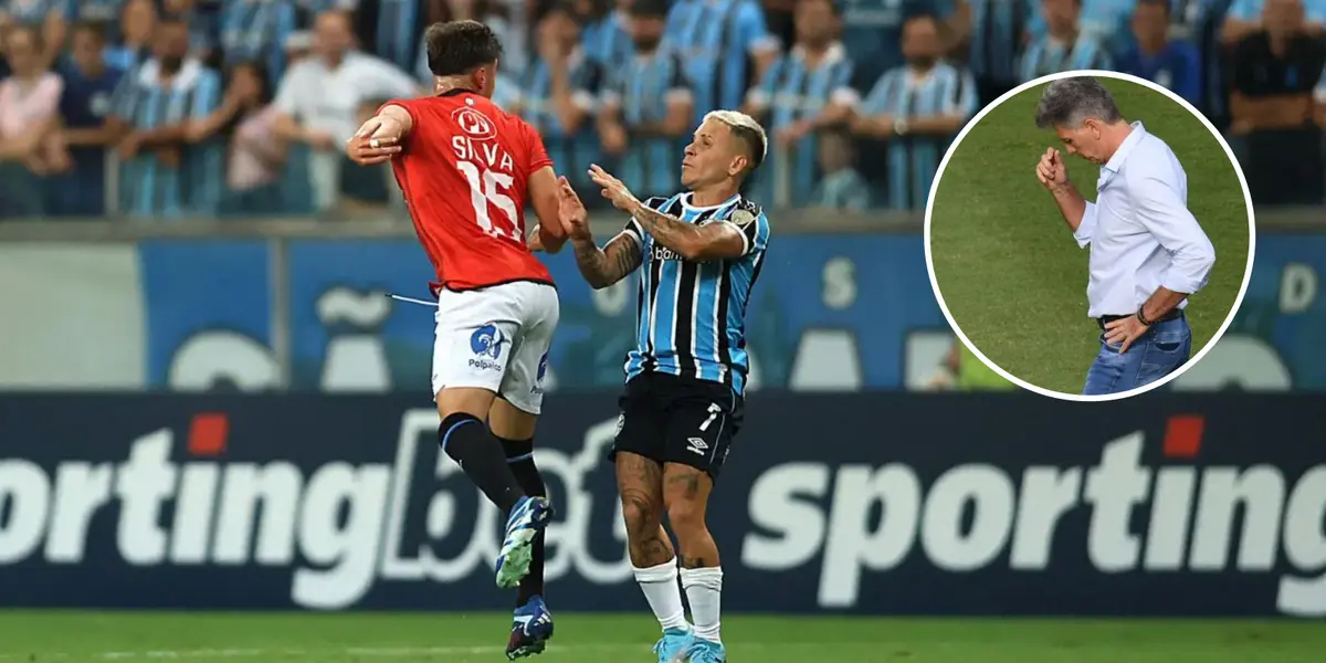 O Grêmio perdeu mais um jogo por 2 x 0 na Copa Libertadores