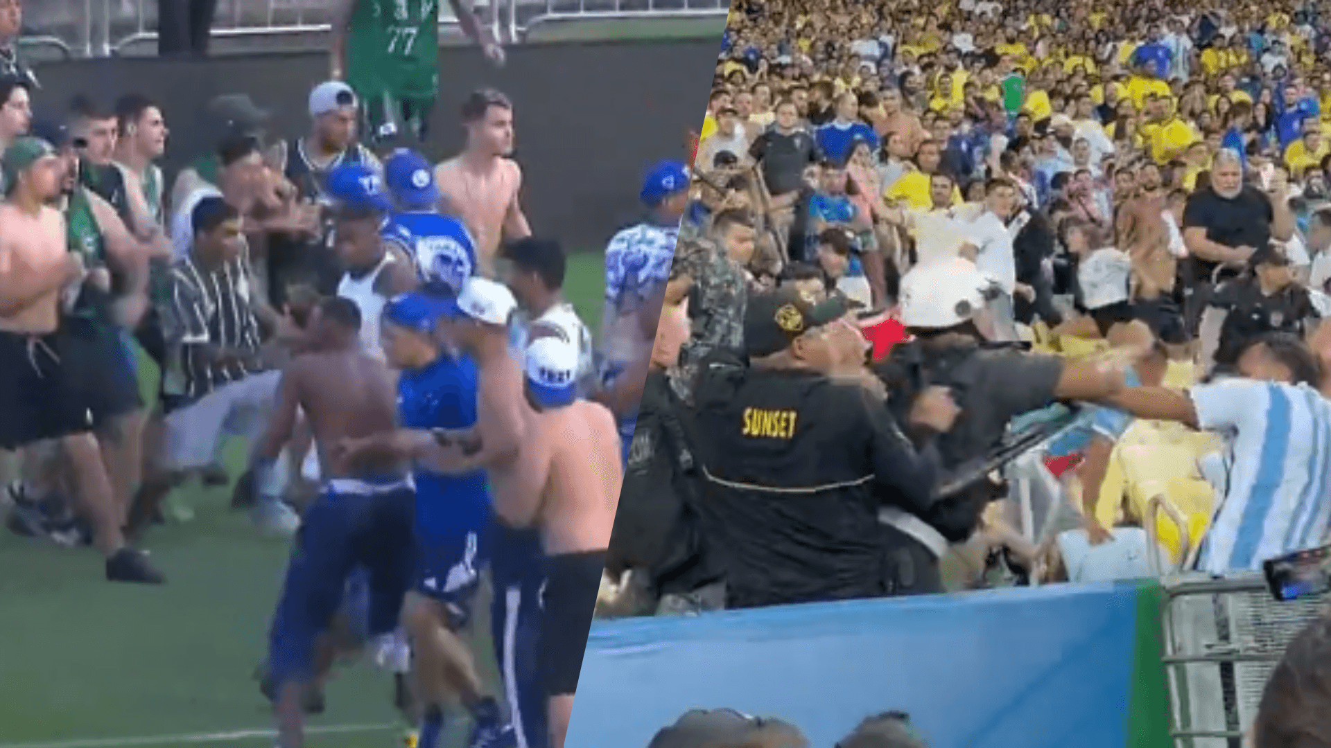O impacto da violência no esporte rei brasileiro / X