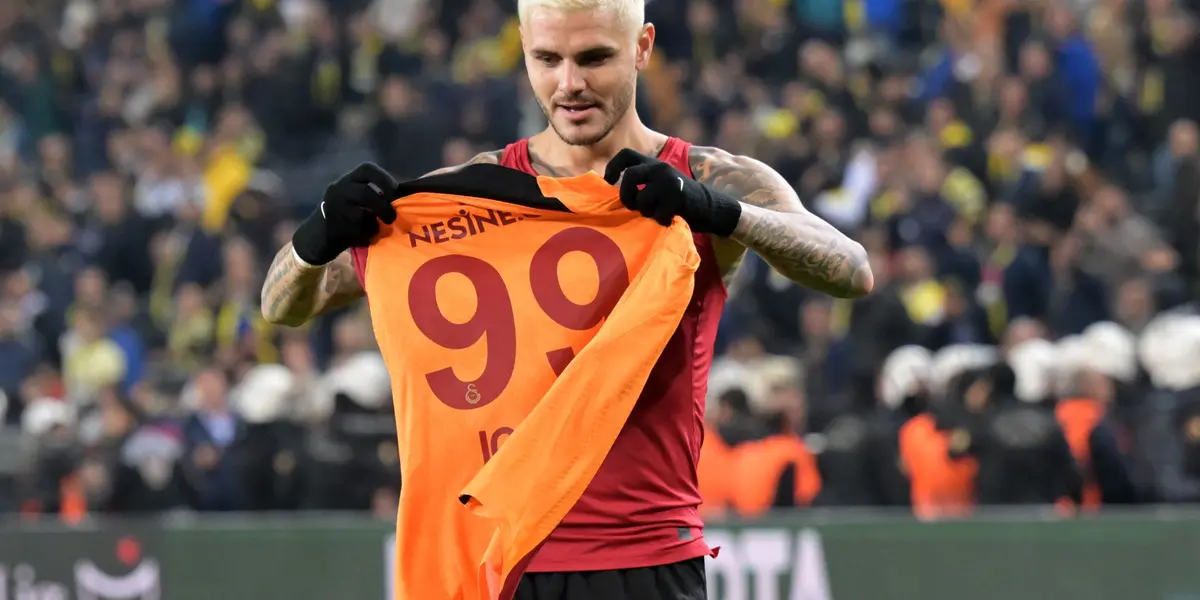 O jogador argentino atualmente joga no Galatasaray