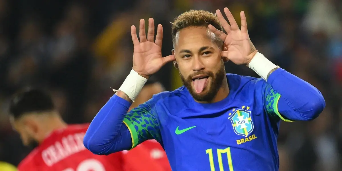 O jogador brasileiro está se recuperando de uma lesão no tornozelo