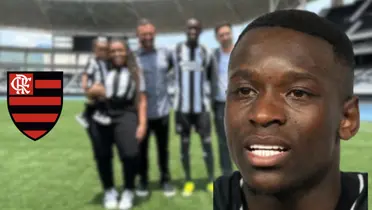 O jogador esteve no radar do Flamengo, mas vai jogar pelo Fogão