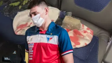 O jogador fez este pedido especial após os momentos de tensão