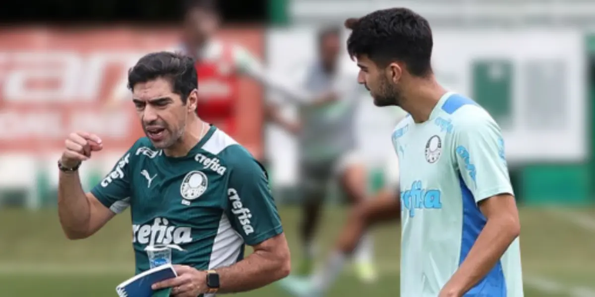 O jogador marcou um gol de cabeça no último jogo do Palmeiras