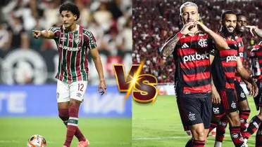 O jogo Fluminense x Flamengo / X